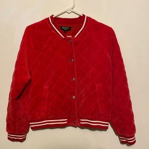 Juicy Couture Red Button Up